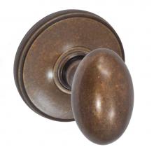 Fusion D-02-F2-E-MDB - Egg Knob with Cambridge Rose Dummy Single in Medium