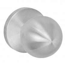 Fusion P-03-A2-0-BSS - 3060 Knob with Contemporary Rose Passage Set in Brushed Stainless