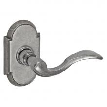 Fusion P-AF-E8-0-ATP-R - Paddle Lever with Tarvos Rose Passage Set in Antique Pewter - Right
