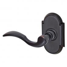 Fusion P-AF-E8-0-ORB-L - Paddle Lever with Tarvos Rose Passage Set in Oil Rubbed Bronze - Left