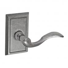 Fusion D-AF-S8-E-ATP-R - Paddle Lever with Shaker Rose Dummy Single in Antique Pewter - Right