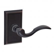 Fusion D-AF-S8-E-ORB-R - Paddle Lever with Shaker Rose Dummy Single in Oil Rubbed Bronze - Right