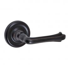 Fusion D-AH-A7-E-ORB-R - Claw Foot Lever with Contoured Radius Rose Dummy Single in Oil Rubbed Bronze - Right