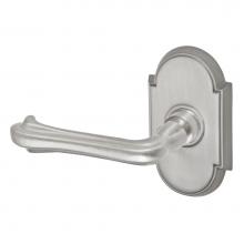 Fusion D-AH-E8-E-BRN-L - Claw Foot Lever with Tarvos Rose Dummy Single in Brushed Nickel - Left