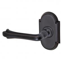 Fusion D-AH-E8-E-ORB-L - Claw Foot Lever with Tarvos Rose Dummy Single in Oil Rubbed Bronze - Left
