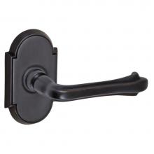 Fusion D-AH-E8-E-ORB-R - Claw Foot Lever with Tarvos Rose Dummy Single in Oil Rubbed Bronze - Right