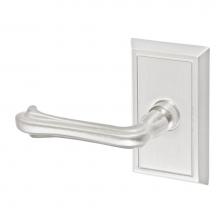 Fusion D-AH-S8-E-BRN-L - Claw Foot Lever with Shaker Rose Dummy Single in Brushed Nickel - Left
