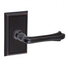 Fusion D-AH-S8-E-ORB-R - Claw Foot Lever with Shaker Rose Dummy Single in Oil Rubbed Bronze - Right