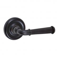 Fusion D-AN-A7-E-ORB-R - St Charles Lever with Contoured Radius Rose Dummy Single in Oil Rubbed Bronze - Right