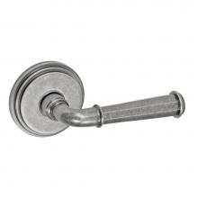 Fusion P-AN-B1-0-ATP-R - St Charles Lever with Stepped  Rose Passage Set in Antique Pewter - Right