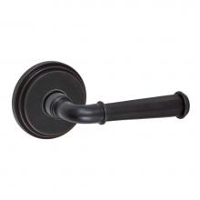 Fusion P-AN-B1-0-ORB-R - St Charles Lever with Stepped  Rose Passage Set in Oil Rubbed Bronze - Right