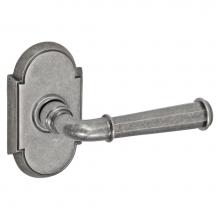 Fusion D-AN-E8-E-ATP-R - St Charles Lever with Tarvos Rose Dummy Single in Antique Pewter - Right