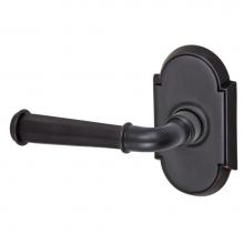 Fusion P-AN-E8-0-ORB-L - St Charles Lever with Tarvos Rose Passage Set in Oil Rubbed Bronze - Left