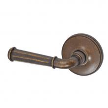 Fusion D-AN-F2-E-MDB-L - St Charles Lever with Cambridge Rose Dummy Single in Medium Bronze - Left