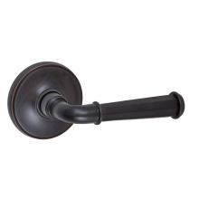 Fusion D-AN-F2-E-ORB-R - St Charles Lever with Cambridge Rose Dummy Single in Oil Rubbed Bronze - Right