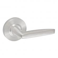 Fusion D-AT-A2-E-BRN-R - Empire Lever with Contemporary Rose Dummy Single in Brushed Nickel - Right