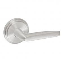 Fusion D-AT-B1-E-BRN-R - Empire Lever with Stepped  Rose Dummy Single in Brushed Nickel - Right