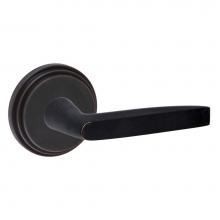 Fusion D-AT-B1-E-ORB-R - Empire Lever with Stepped  Rose Dummy Single in Oil Rubbed Bronze - Right
