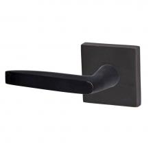 Fusion P-AT-S7-0-ORB-L - Empire Lever with Square Rose Passage Set in Oil Rubbed Bronze - Left