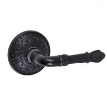 Fusion V-BD-S9-0-ORB-R - Venetian Lever with Venice  Rose Privacy Set in Oil Rubbed Bronze - Right