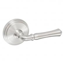 Fusion P-BH-B1-0-BRN-R - Cape Anne Lever with Stepped  Rose Passage Set in Brushed Nickel - Right