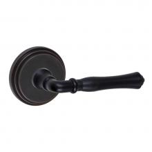 Fusion D-BH-B1-E-ORB-R - Cape Anne Lever with Stepped  Rose Dummy Single in Oil Rubbed Bronze - Right