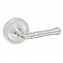 Fusion D-BH-B8-E-BRN-R - Cape Anne Lever with Rope Rose Dummy Single in Brushed Nickel - Right