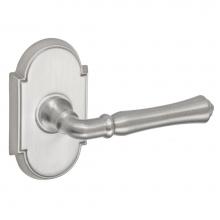 Fusion V-BH-E8-0-BRN-R - Cape Anne Lever with Tarvos Rose Privacy Set in Brushed Nickel - Right