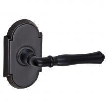 Fusion P-BH-E8-0-ORB-R - Cape Anne Lever with Tarvos Rose Passage Set in Oil Rubbed Bronze - Right