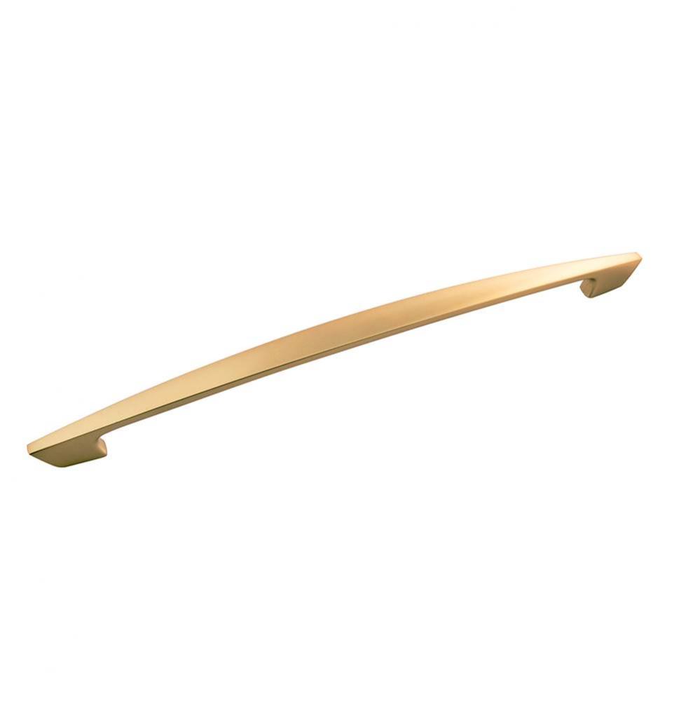 Velocity Collection Appliance Pull 12'' C/C Flat Ultra Brass Finish