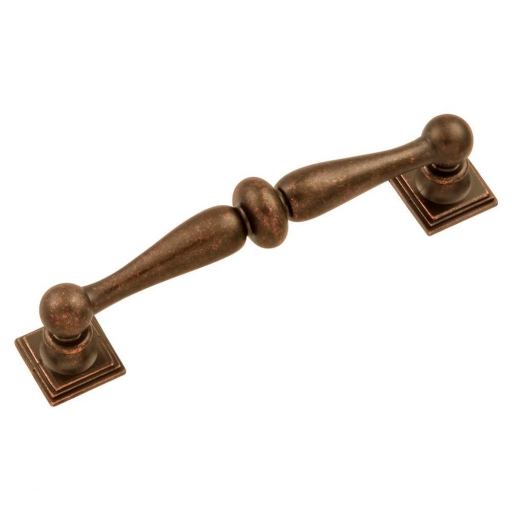 Somerset Collection Pull 96mm C/C Dark Antique Copper Finish