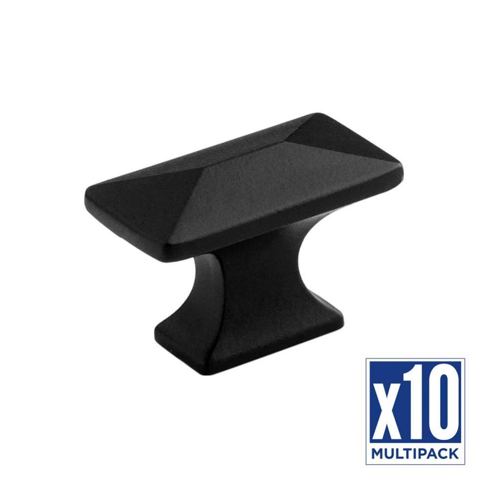 Knob 1-1/4 Inch x 11/16 Inch  (10 Pack)