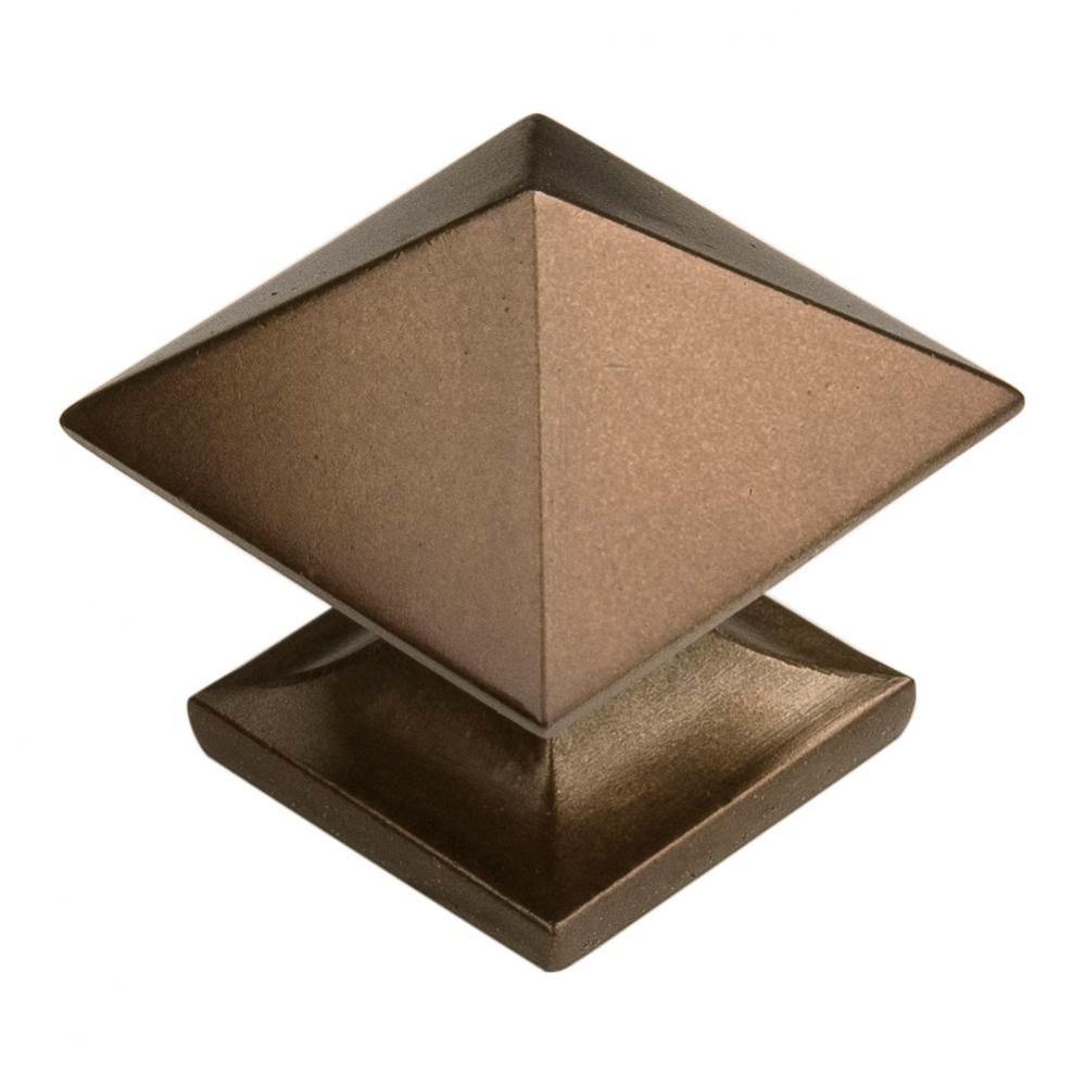 Studio Collection Knob 1-1/4'' Diameter Veneti Bronze Finish