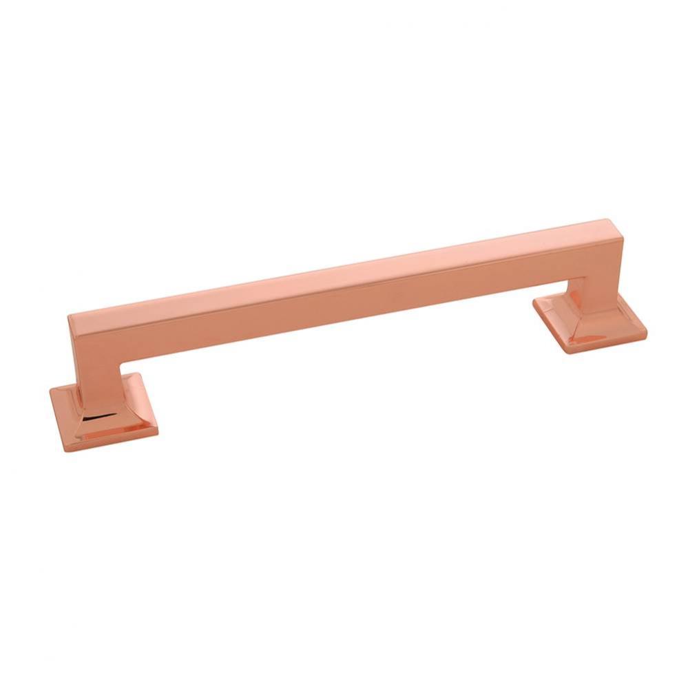 Studio Collection Pull 160mm C/C Polished Copper Finish