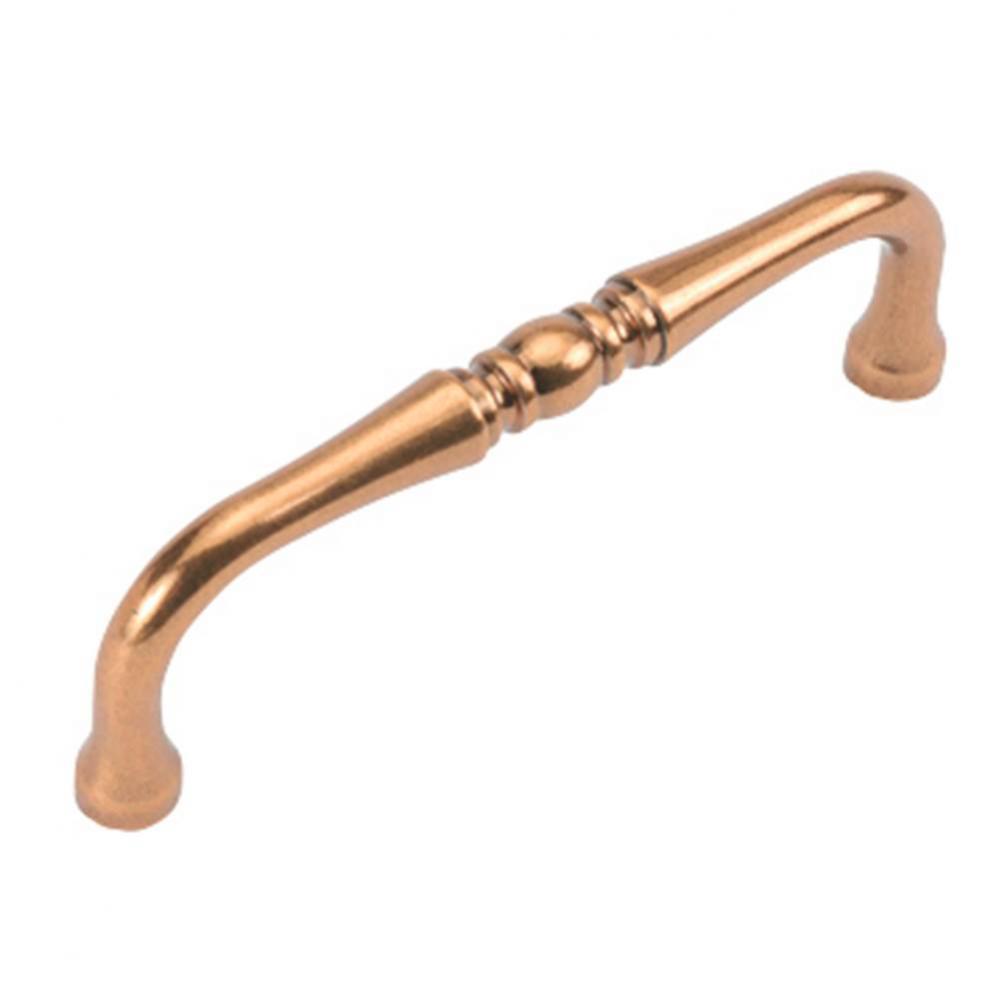 3-1/2 In. Williamsburg Antique Rose Gold Cabinet Pull