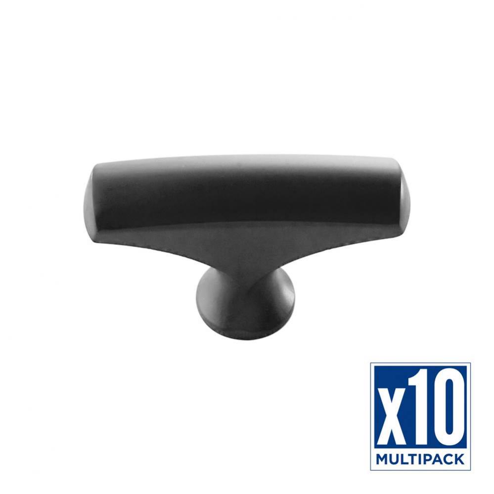 Knob 1-3/4 Inch x 1/2 Inch (10 Pack)