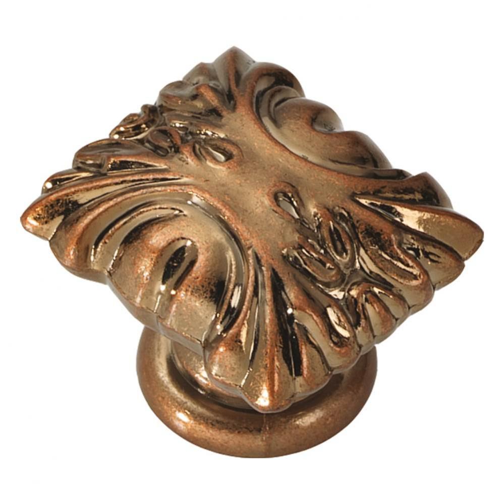 1-1/8 In. Ithica Antique Rose Gold Cabinet Knob