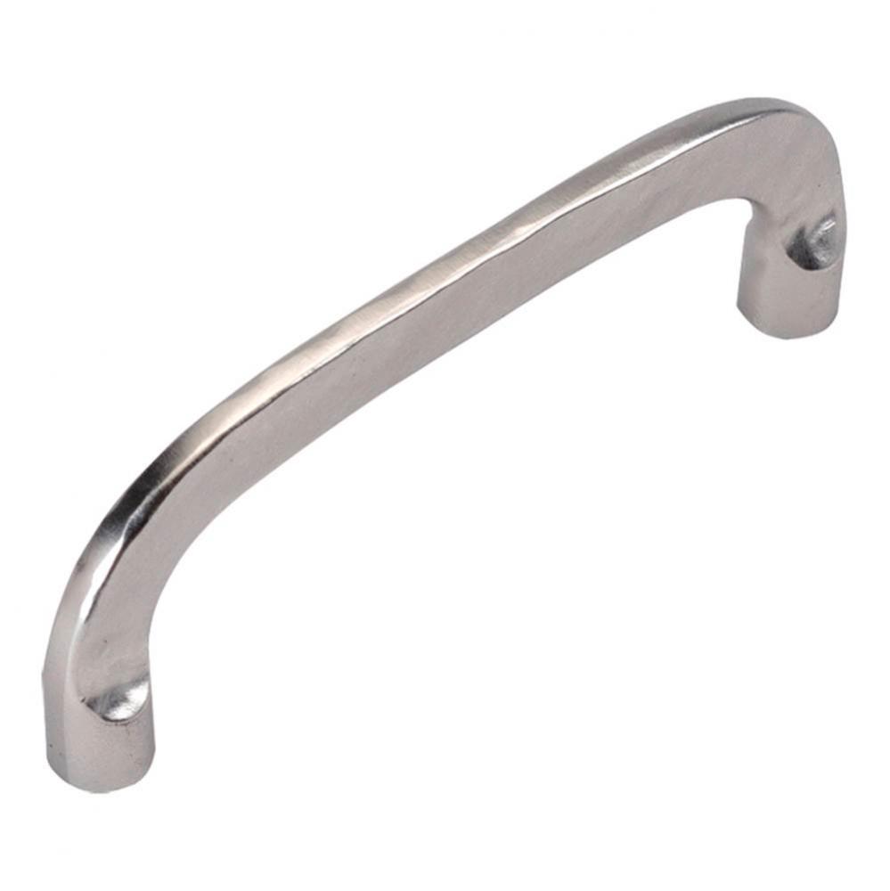 3 In. Hammered Iron Flat Nickel Cabinet Pull