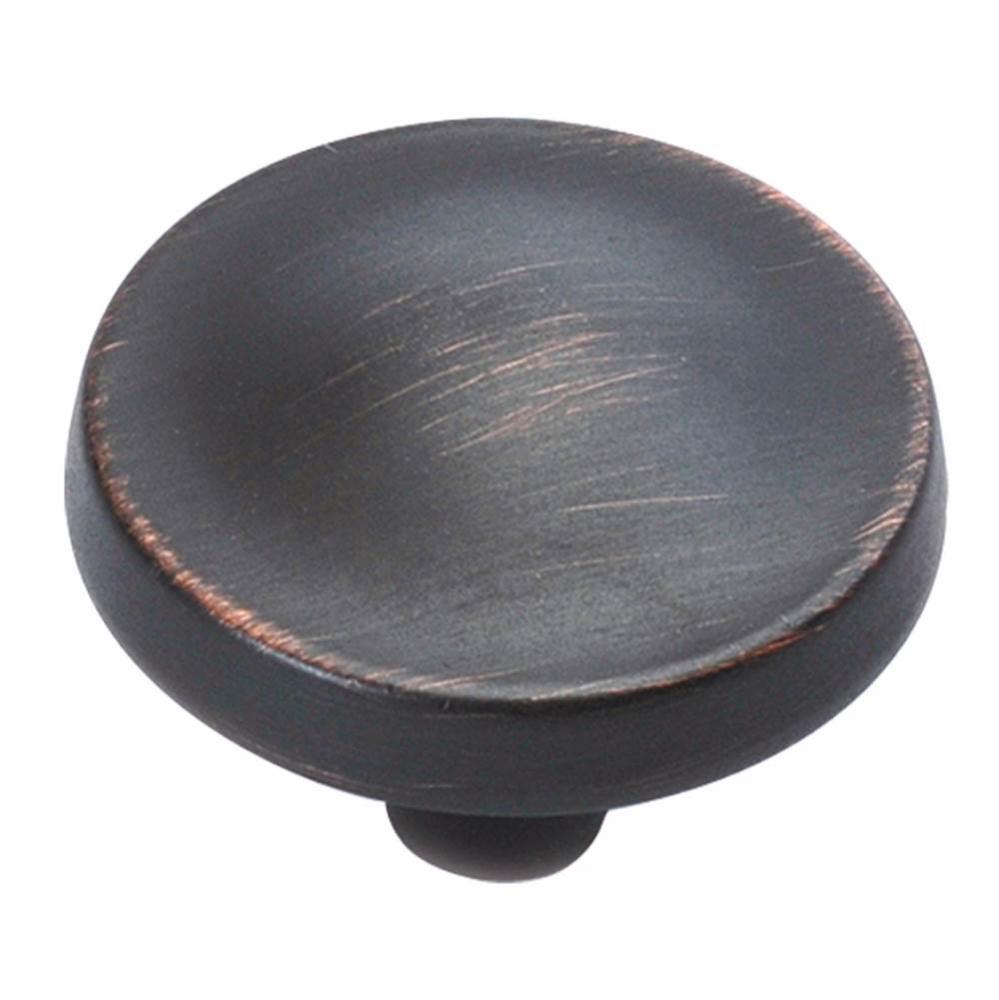 Arc Collection Knob 1-1/4'' Diameter Vintage Bronze Finish