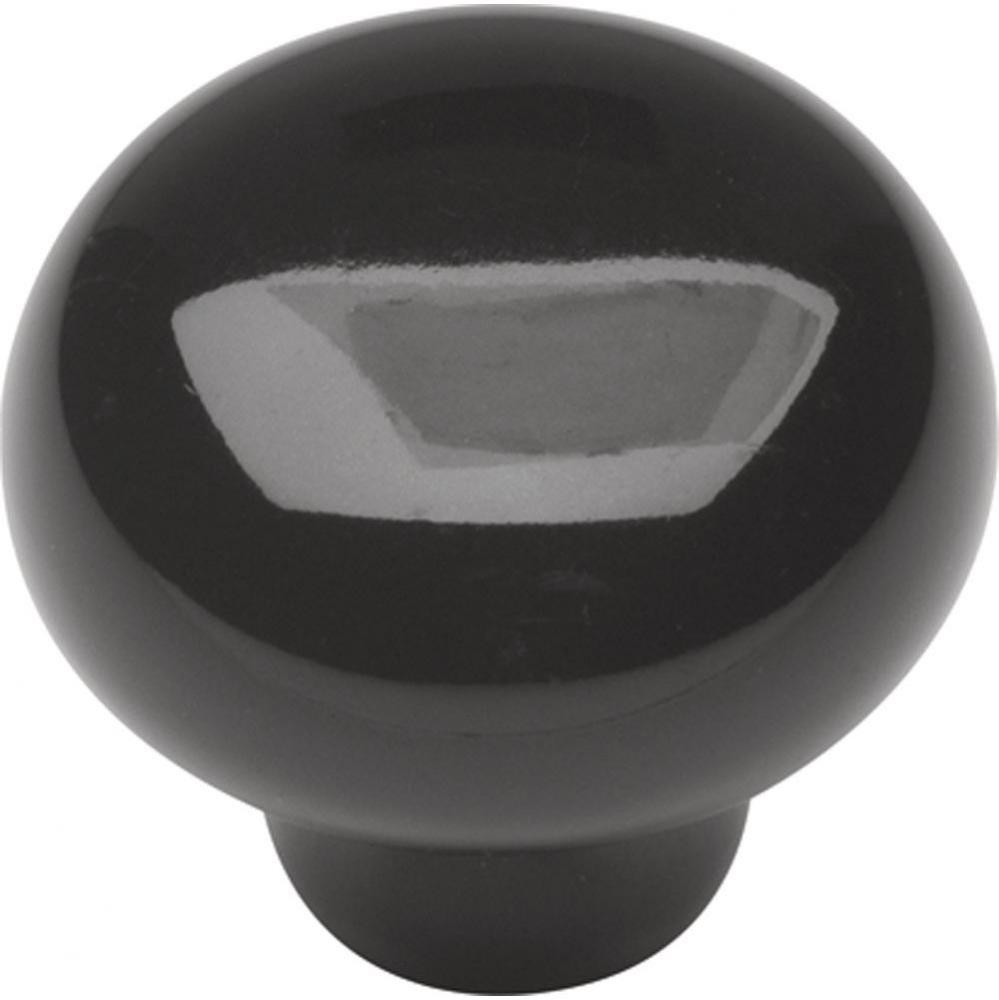 Tranquility Collection Knob 1-3/8'' Diameter Black Finish