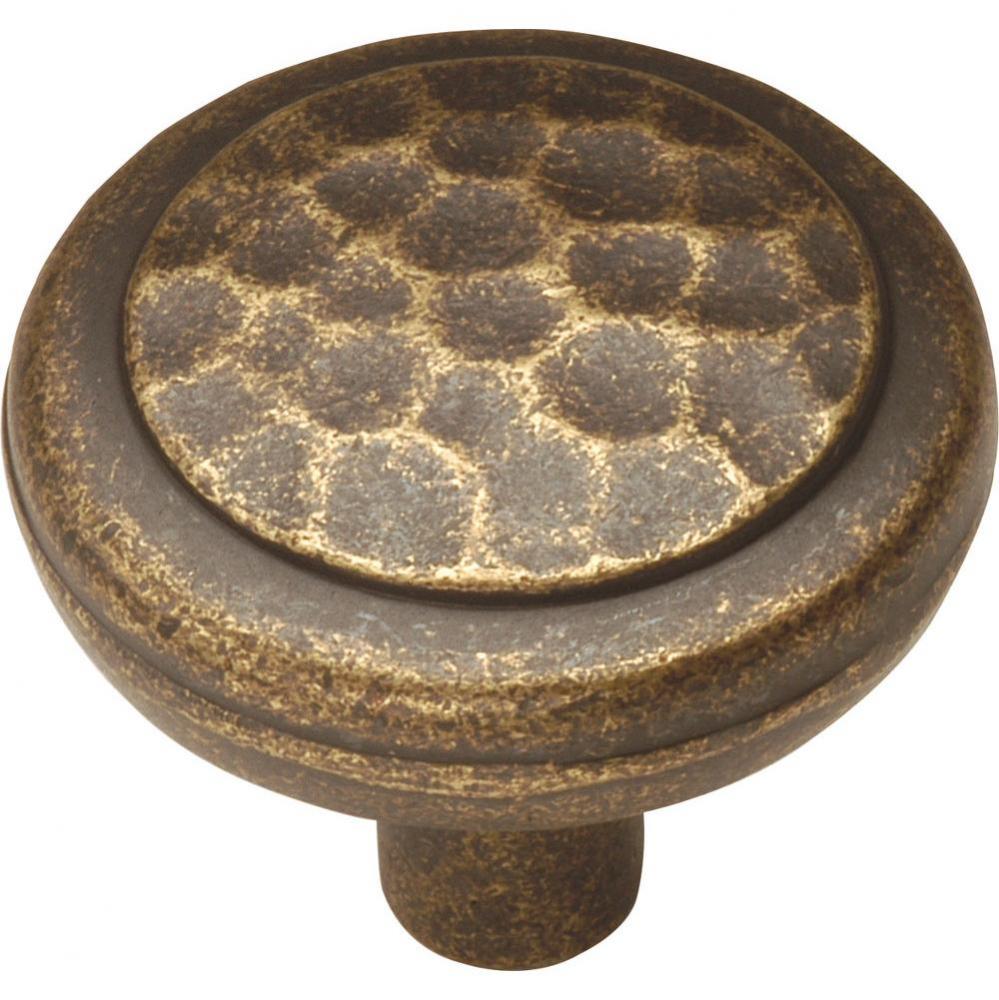 Arts & Crafts Collection Knob 1-1/4'' Diameter Windover Antique Finish