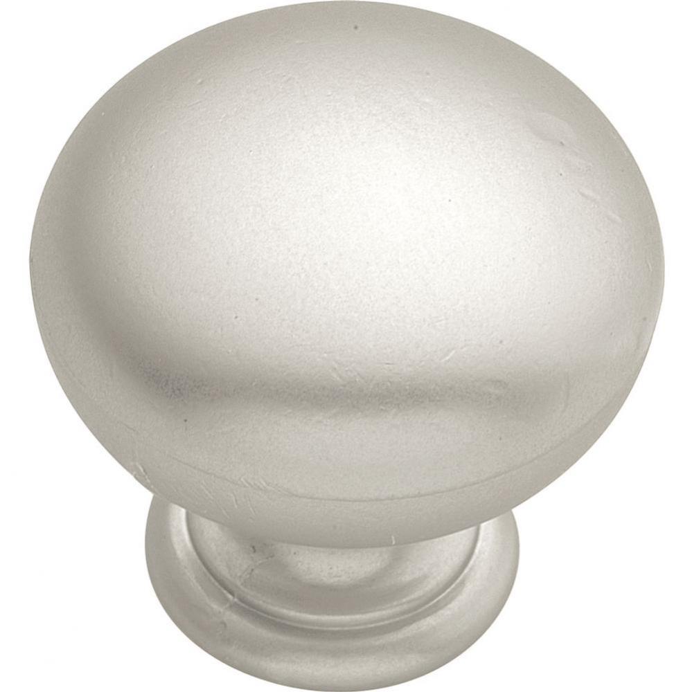 Modus Collection Knob 1'' Diameter Satin Nickel Finish