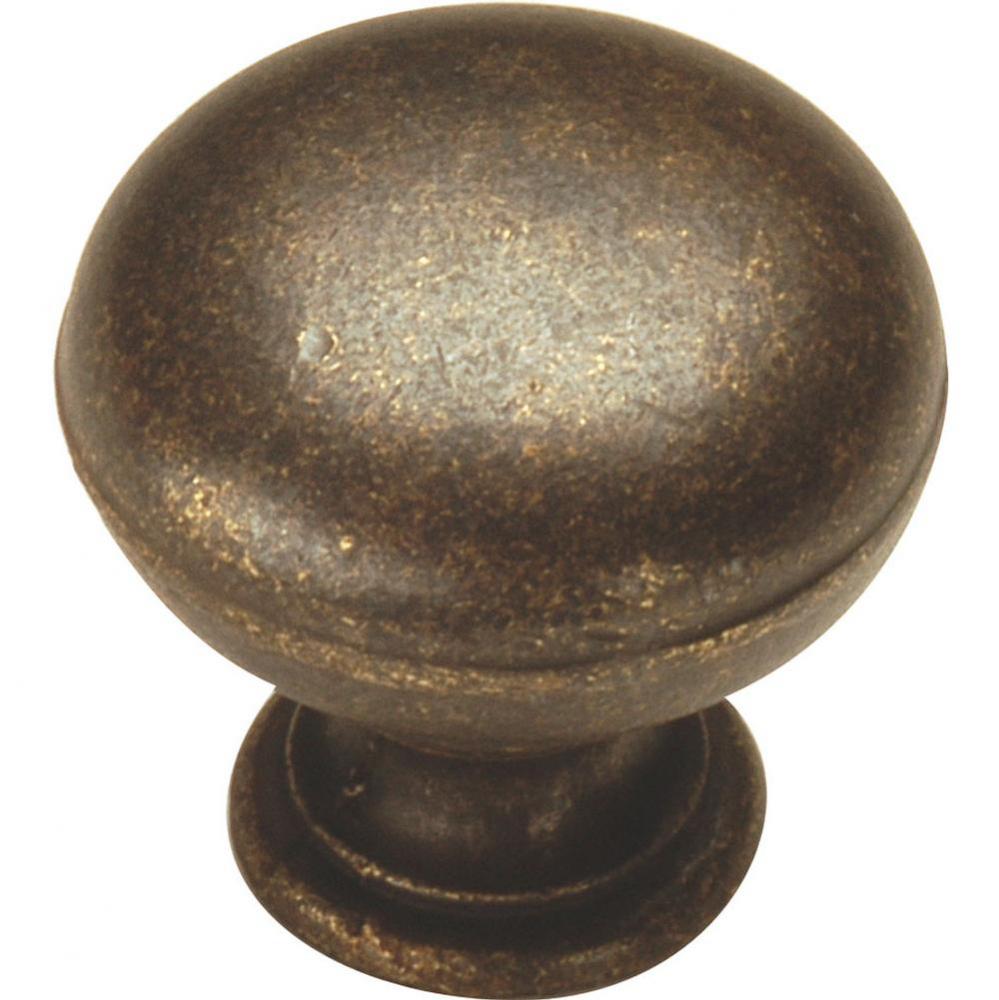 1 In. Palmetto Windover Antique Cabinet Knob