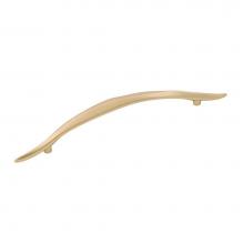 Hickory Hardware H076650-FUB - Willow Collection Pull 160mm C/C Flat Ultra Brass Finish