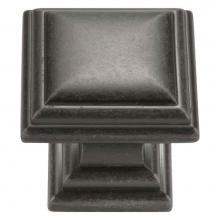 Hickory Hardware HH74554-BNV - Knob 1-1/16 Inch Square