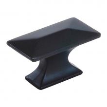 Hickory Hardware P2151-10B - Bungalow Collection Knob 1-3/4'' X 15/16'' Oil-Rubbed Bronze Finish