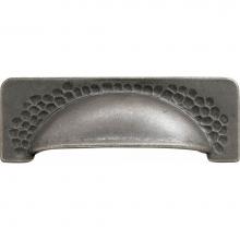Hickory Hardware P2174-WOA - Cup Pull 3-3/4 Inch (96mm) Center to Center
