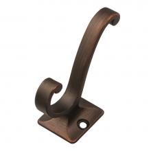 Hickory Hardware P25024-RB - Refined Bronze Double Coat Hook