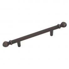 Hickory Hardware P3463-VB - Roma Collection Pull 3'' C/C Vintage Bronze Finish