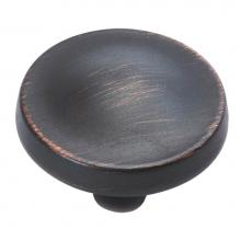 Hickory Hardware P3594-VB - Arc Collection Knob 1-1/4'' Diameter Vintage Bronze Finish